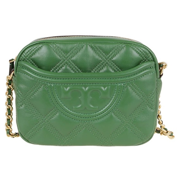 Tory Burch | Bags | Tory Burchnewfleming Camera Bag Color Arugula ...